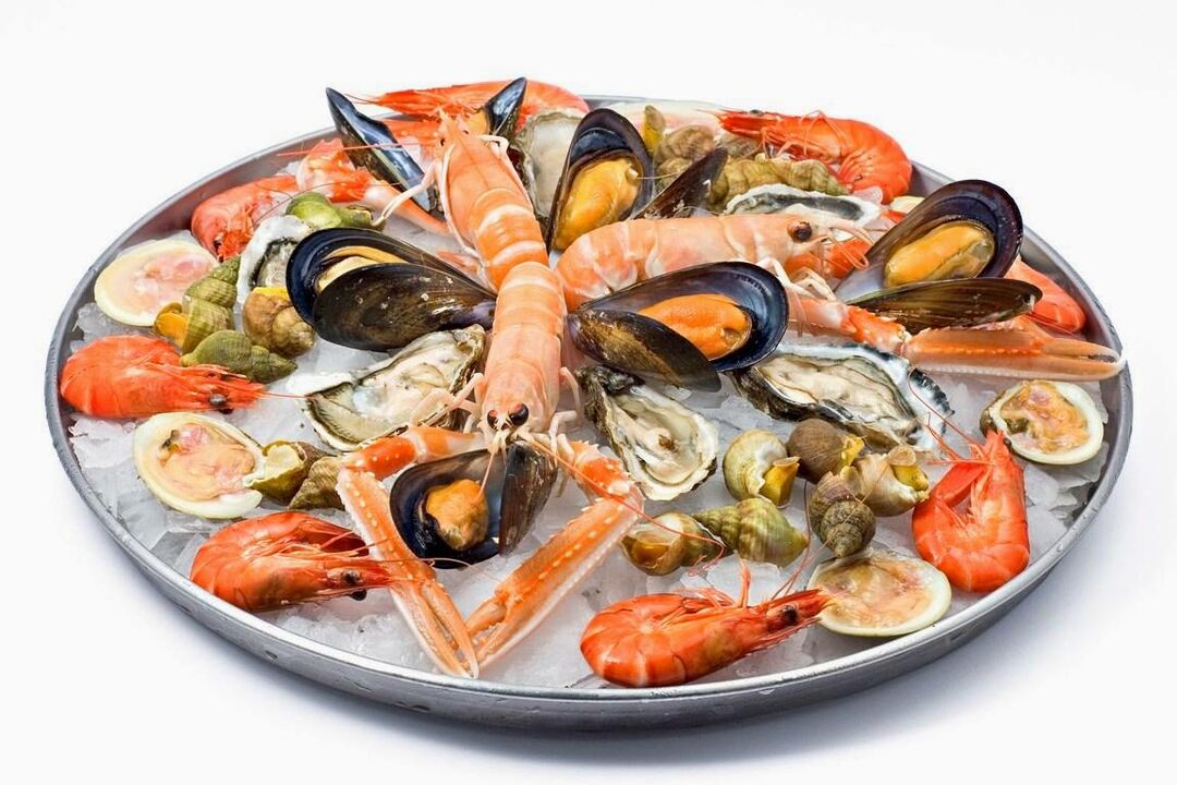 frutti di mare per potenza