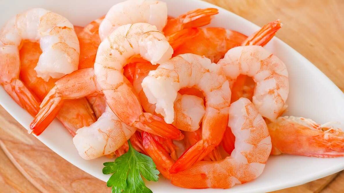 gamberetti per stimolare la potenza