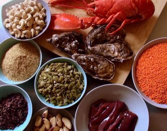 Fonti alimentari di zinco
